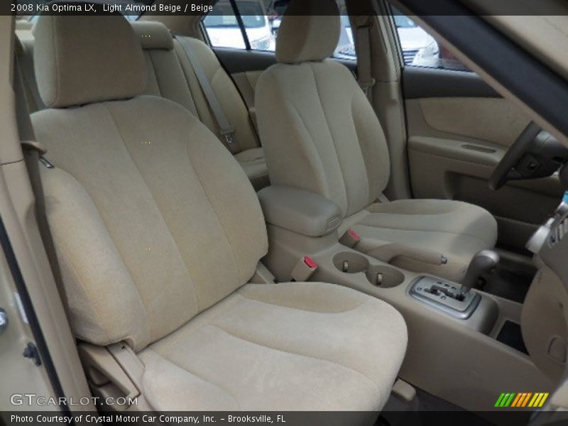 Light Almond Beige / Beige 2008 Kia Optima LX