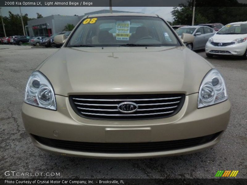 Light Almond Beige / Beige 2008 Kia Optima LX