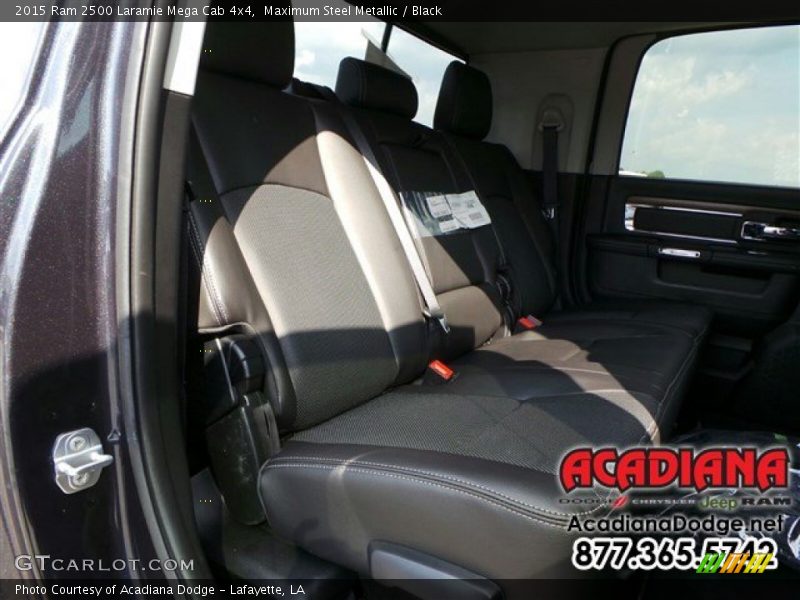 Maximum Steel Metallic / Black 2015 Ram 2500 Laramie Mega Cab 4x4