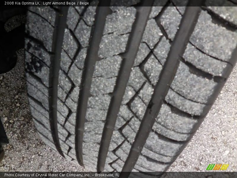 Light Almond Beige / Beige 2008 Kia Optima LX