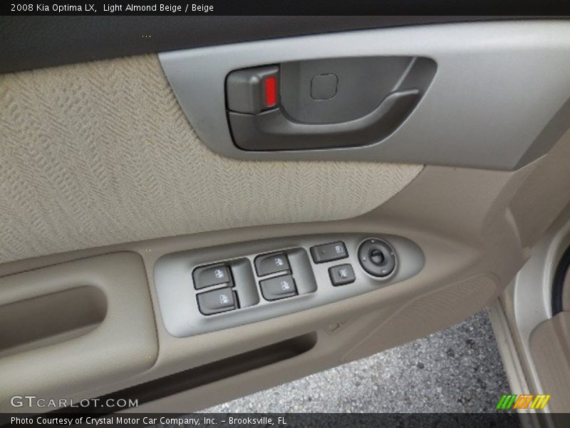 Light Almond Beige / Beige 2008 Kia Optima LX