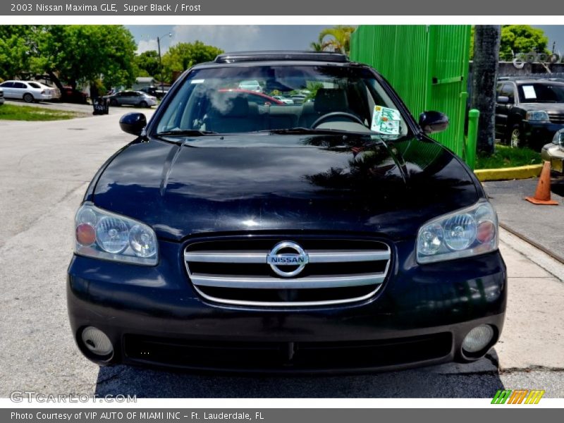 Super Black / Frost 2003 Nissan Maxima GLE
