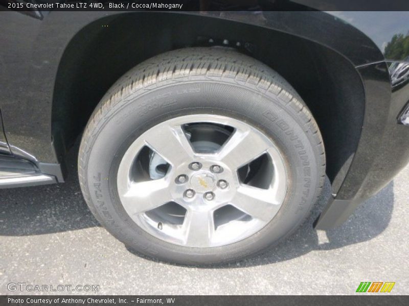 Black / Cocoa/Mahogany 2015 Chevrolet Tahoe LTZ 4WD