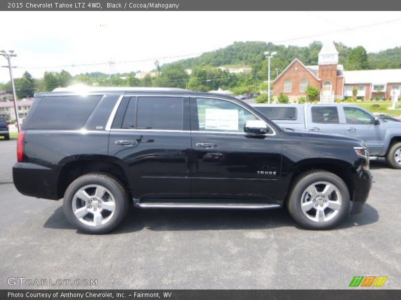 Black / Cocoa/Mahogany 2015 Chevrolet Tahoe LTZ 4WD