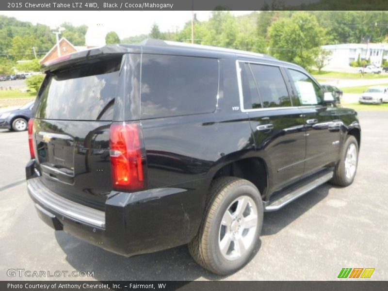 Black / Cocoa/Mahogany 2015 Chevrolet Tahoe LTZ 4WD
