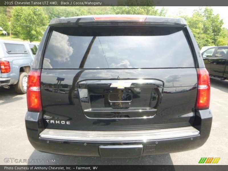 Black / Cocoa/Mahogany 2015 Chevrolet Tahoe LTZ 4WD