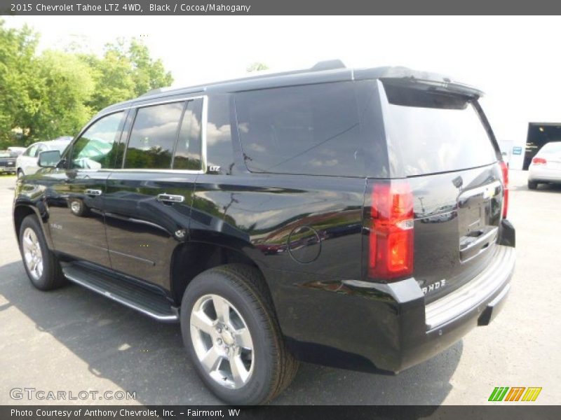 Black / Cocoa/Mahogany 2015 Chevrolet Tahoe LTZ 4WD
