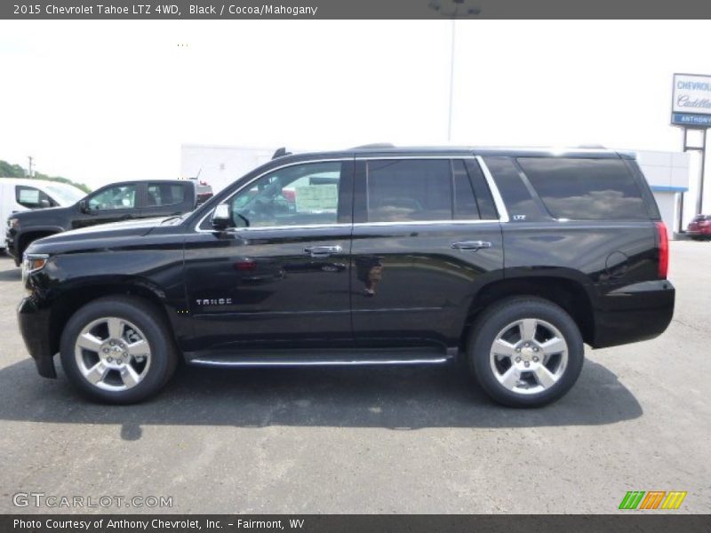Black / Cocoa/Mahogany 2015 Chevrolet Tahoe LTZ 4WD