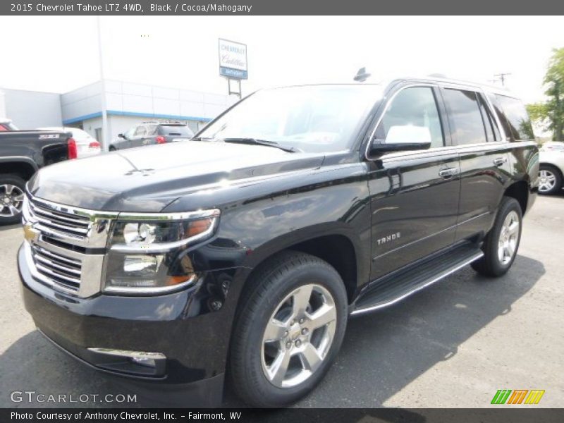 Black / Cocoa/Mahogany 2015 Chevrolet Tahoe LTZ 4WD