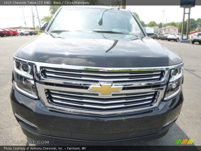 Black / Cocoa/Mahogany 2015 Chevrolet Tahoe LTZ 4WD