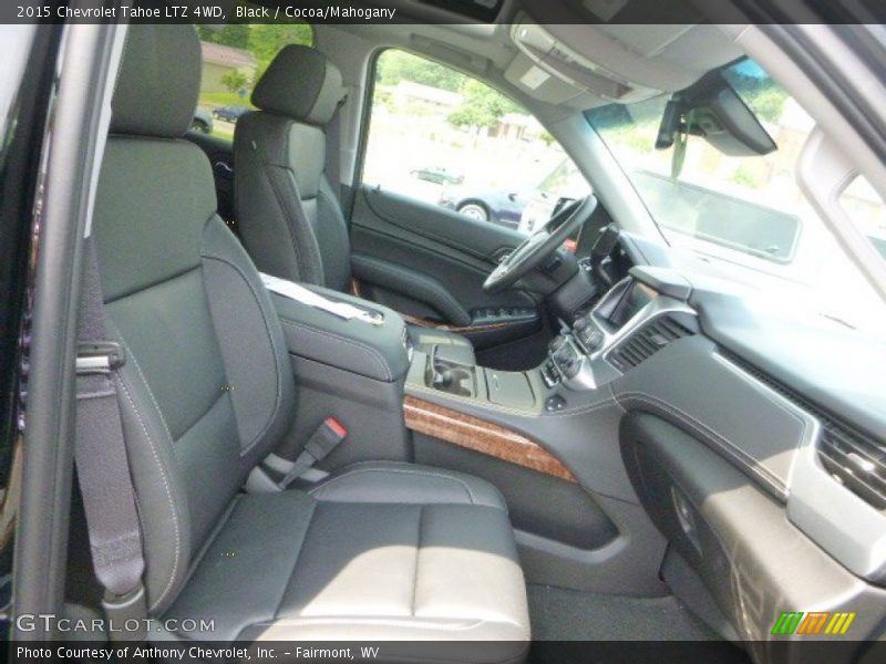 Black / Cocoa/Mahogany 2015 Chevrolet Tahoe LTZ 4WD