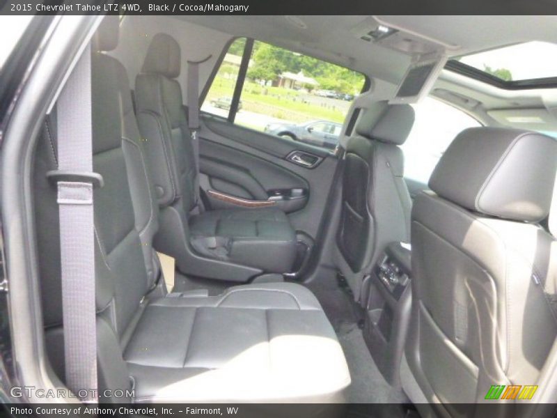 Black / Cocoa/Mahogany 2015 Chevrolet Tahoe LTZ 4WD