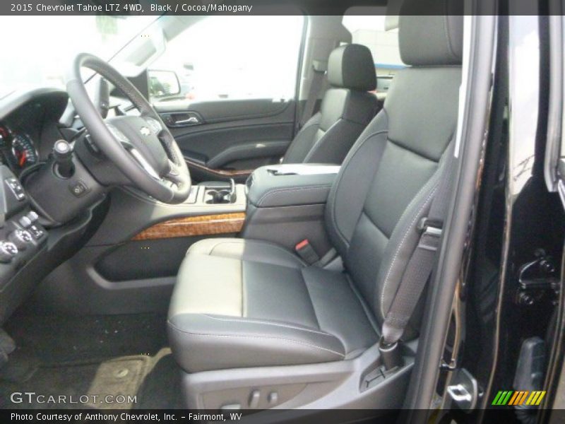 Black / Cocoa/Mahogany 2015 Chevrolet Tahoe LTZ 4WD