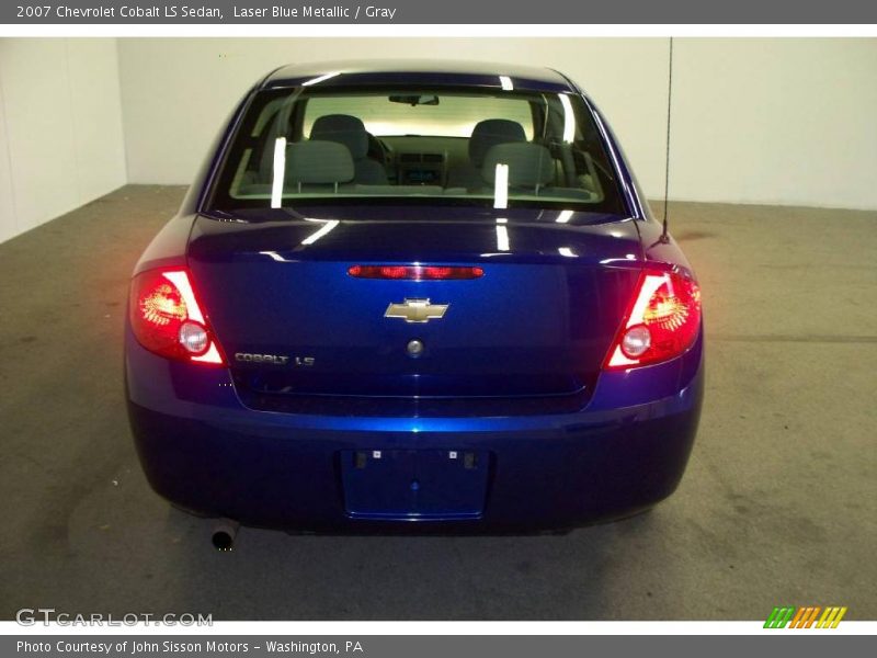 Laser Blue Metallic / Gray 2007 Chevrolet Cobalt LS Sedan