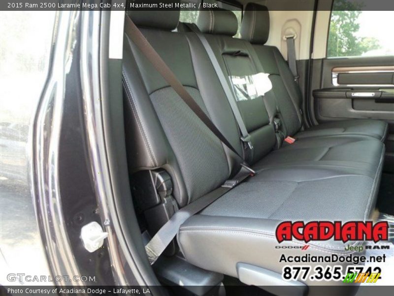 Maximum Steel Metallic / Black 2015 Ram 2500 Laramie Mega Cab 4x4