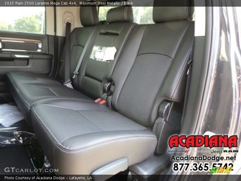 Maximum Steel Metallic / Black 2015 Ram 2500 Laramie Mega Cab 4x4