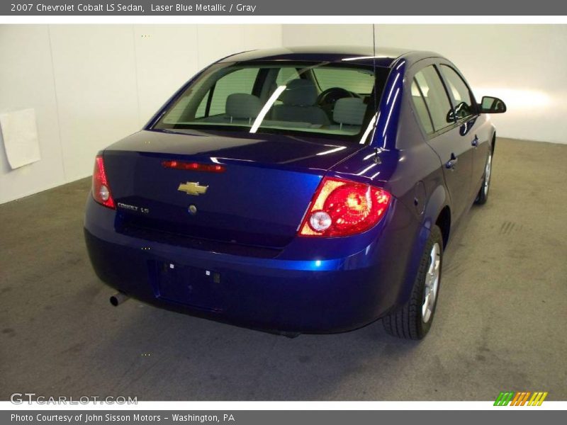 Laser Blue Metallic / Gray 2007 Chevrolet Cobalt LS Sedan