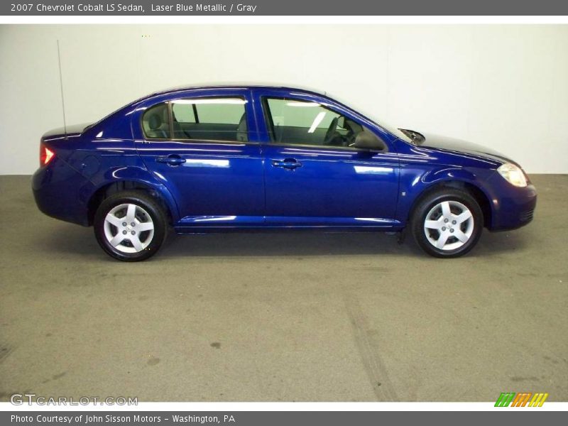 Laser Blue Metallic / Gray 2007 Chevrolet Cobalt LS Sedan