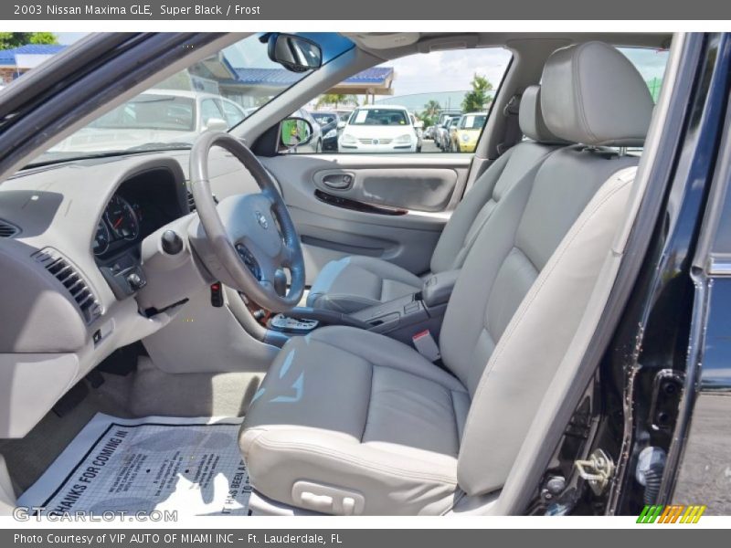 Super Black / Frost 2003 Nissan Maxima GLE