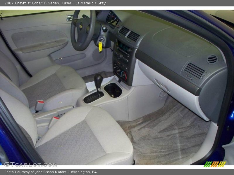 Laser Blue Metallic / Gray 2007 Chevrolet Cobalt LS Sedan