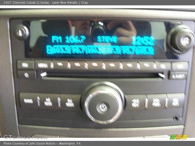 Laser Blue Metallic / Gray 2007 Chevrolet Cobalt LS Sedan