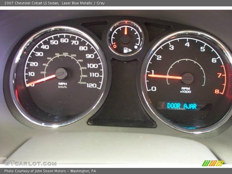 Laser Blue Metallic / Gray 2007 Chevrolet Cobalt LS Sedan