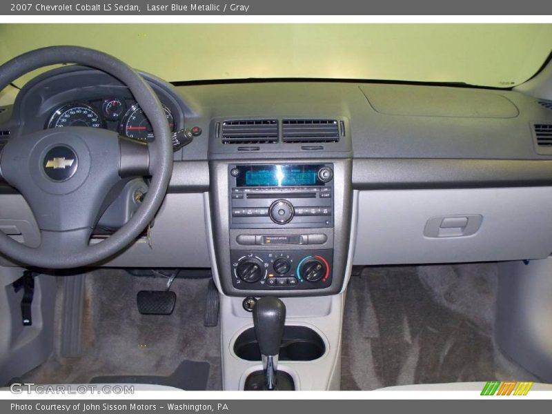 Laser Blue Metallic / Gray 2007 Chevrolet Cobalt LS Sedan