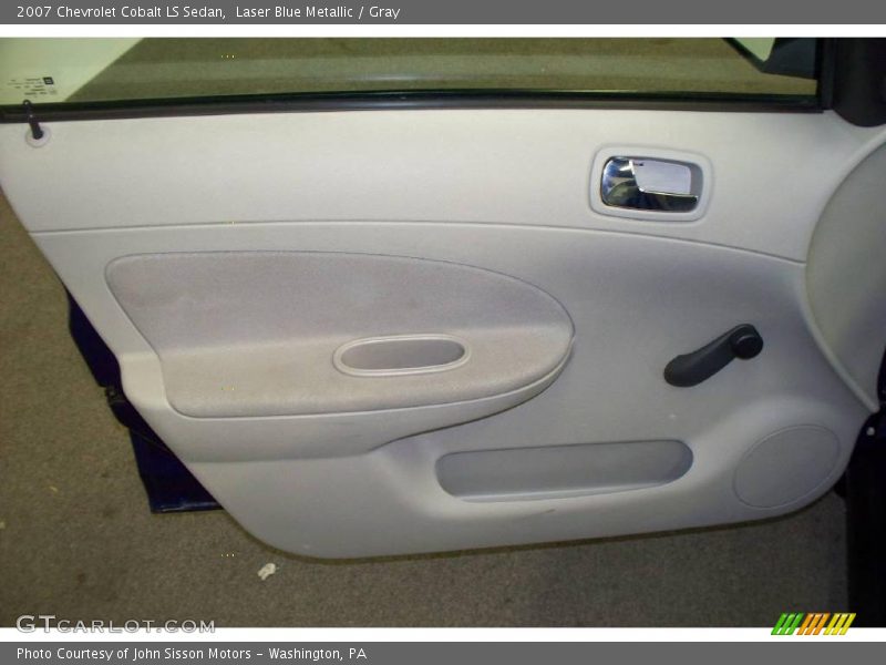 Laser Blue Metallic / Gray 2007 Chevrolet Cobalt LS Sedan
