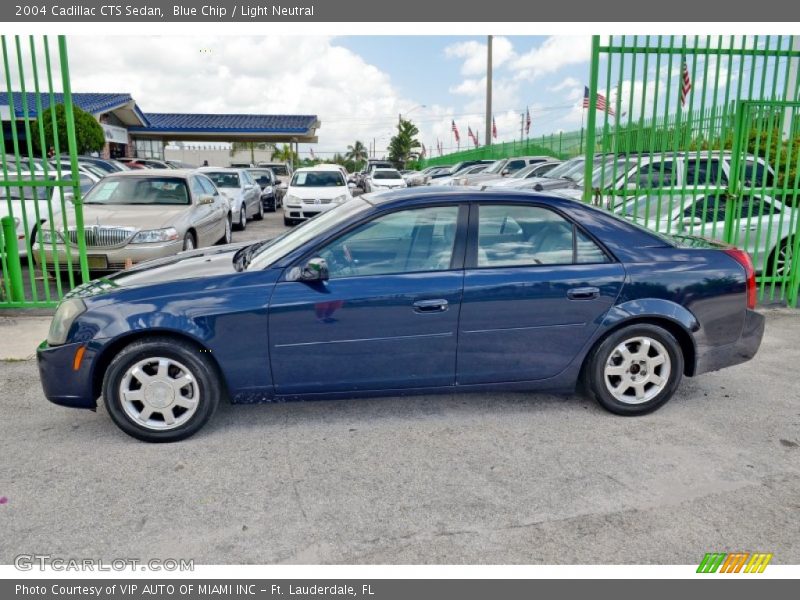  2004 CTS Sedan Blue Chip