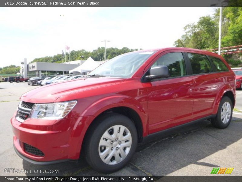 Redline 2 Coat Pearl / Black 2015 Dodge Journey SE