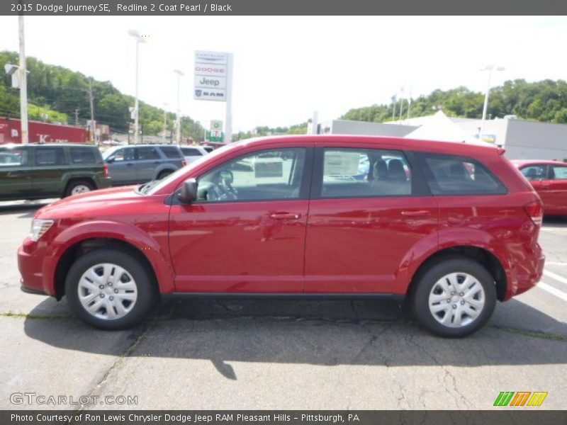 Redline 2 Coat Pearl / Black 2015 Dodge Journey SE