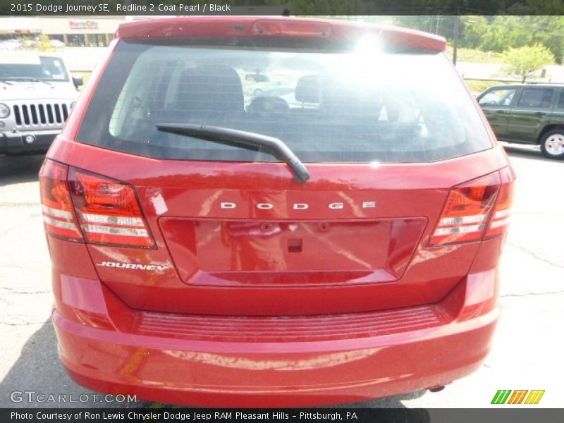 Redline 2 Coat Pearl / Black 2015 Dodge Journey SE