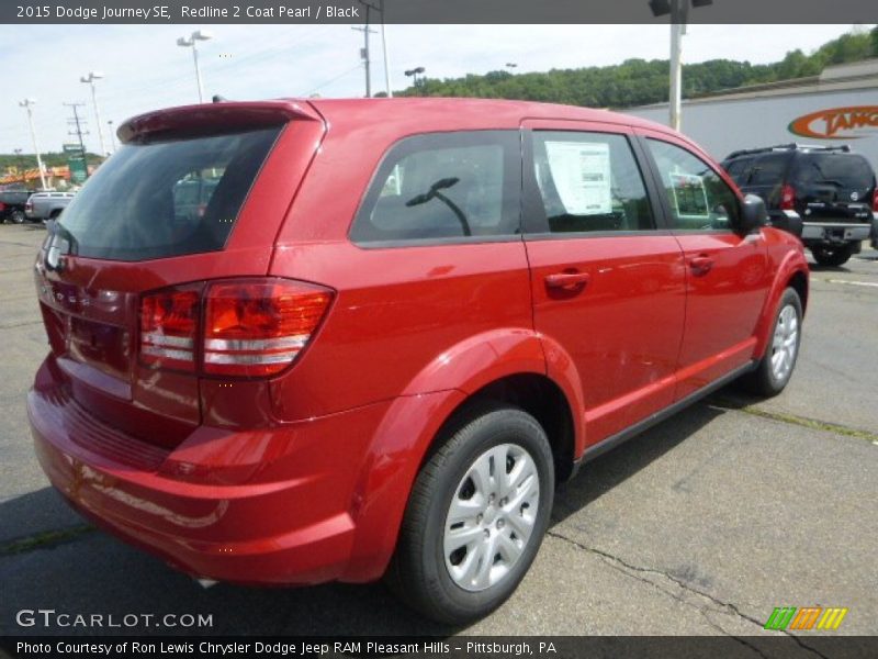 Redline 2 Coat Pearl / Black 2015 Dodge Journey SE