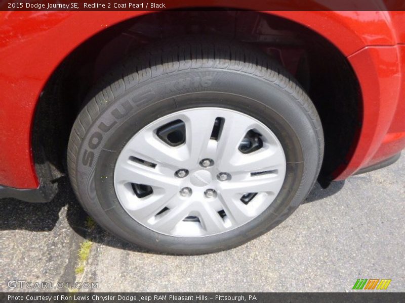 Redline 2 Coat Pearl / Black 2015 Dodge Journey SE