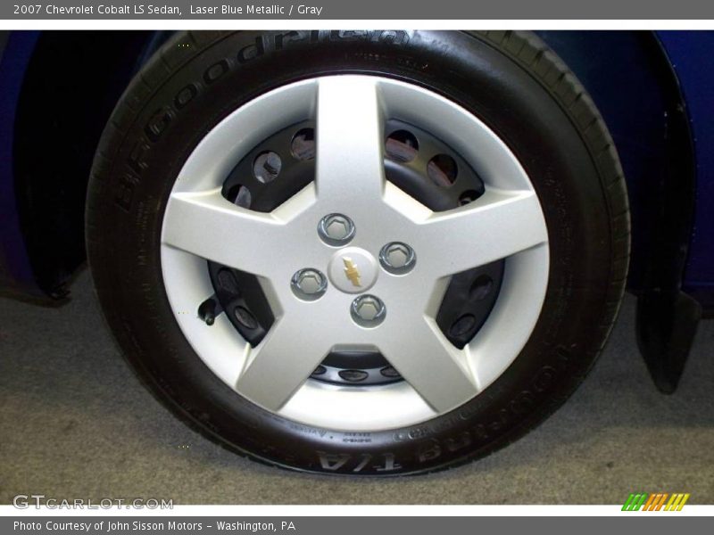 Laser Blue Metallic / Gray 2007 Chevrolet Cobalt LS Sedan