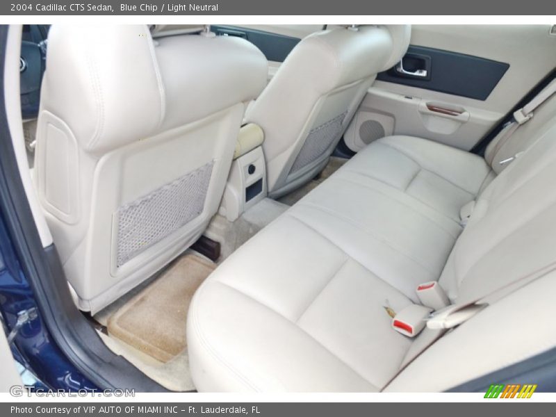 Rear Seat of 2004 CTS Sedan