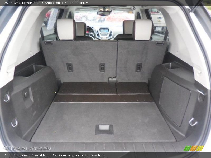 Olympic White / Light Titanium 2012 GMC Terrain SLT