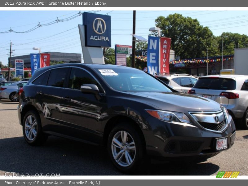 Graphite Luster Metallic / Ebony 2013 Acura RDX AWD