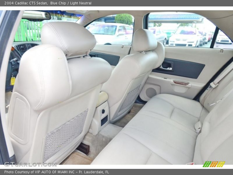 Blue Chip / Light Neutral 2004 Cadillac CTS Sedan