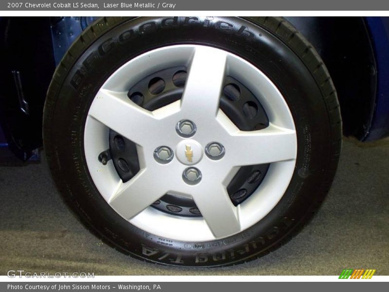 Laser Blue Metallic / Gray 2007 Chevrolet Cobalt LS Sedan