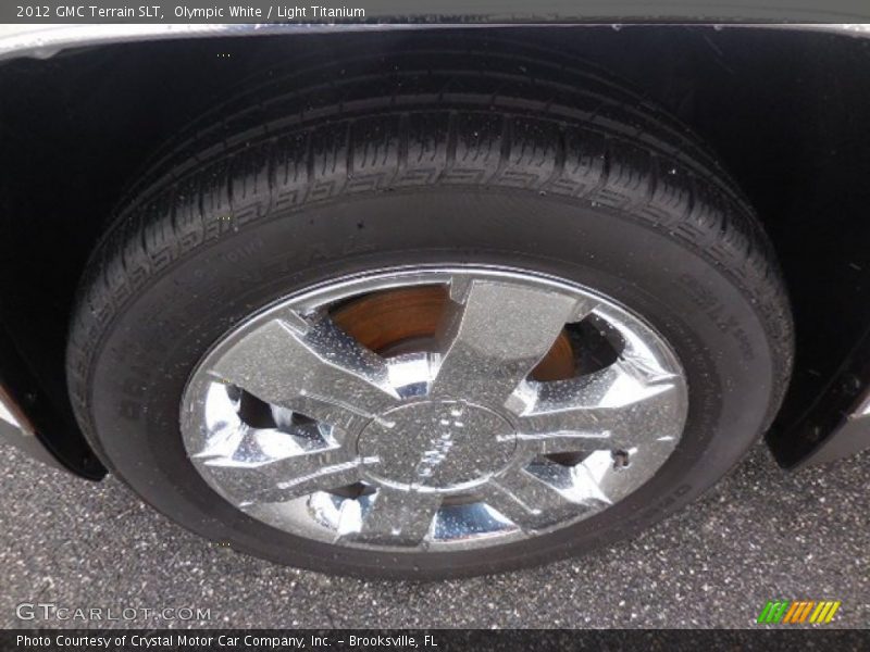 Olympic White / Light Titanium 2012 GMC Terrain SLT