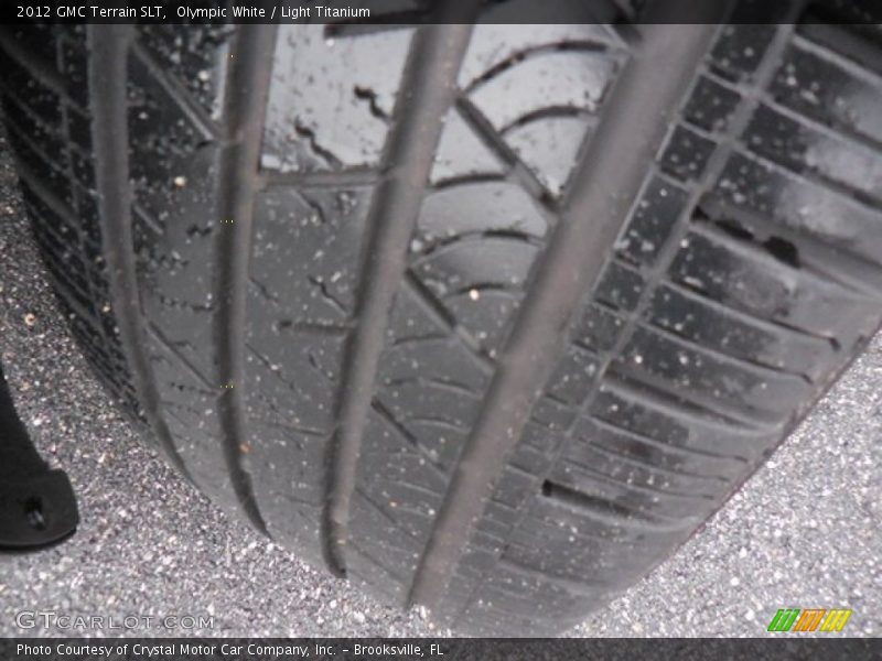 Olympic White / Light Titanium 2012 GMC Terrain SLT