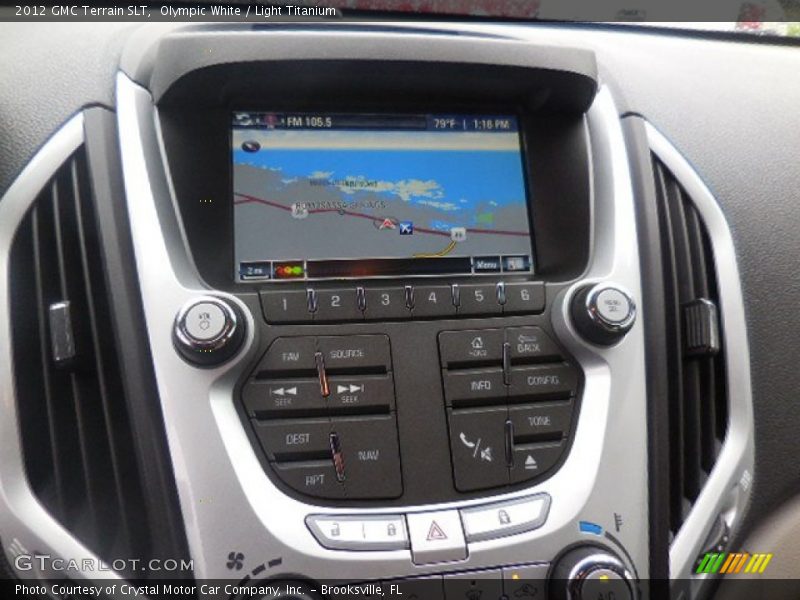 Olympic White / Light Titanium 2012 GMC Terrain SLT