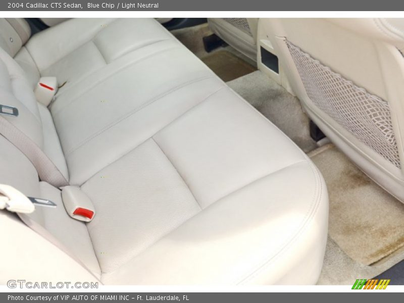 Blue Chip / Light Neutral 2004 Cadillac CTS Sedan