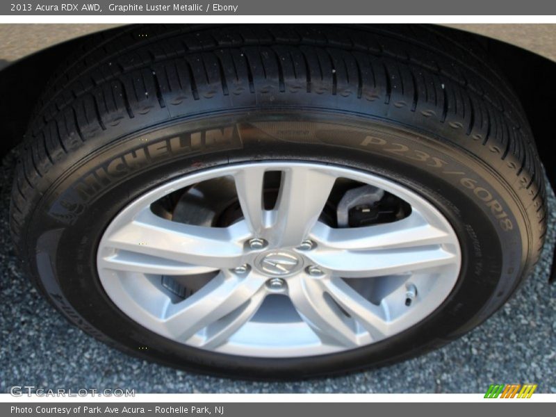 Graphite Luster Metallic / Ebony 2013 Acura RDX AWD