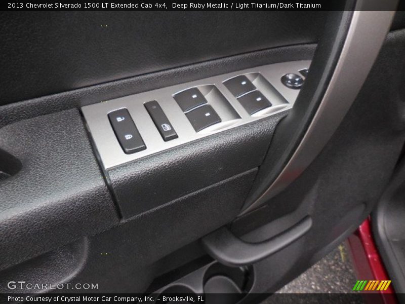 Deep Ruby Metallic / Light Titanium/Dark Titanium 2013 Chevrolet Silverado 1500 LT Extended Cab 4x4