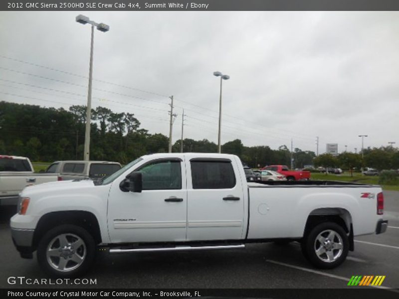  2012 Sierra 2500HD SLE Crew Cab 4x4 Summit White