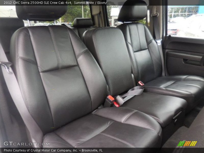 Summit White / Ebony 2012 GMC Sierra 2500HD SLE Crew Cab 4x4