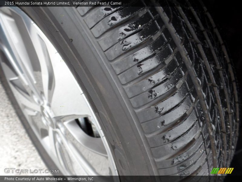 Venetian Red Pearl / Camel 2015 Hyundai Sonata Hybrid Limited