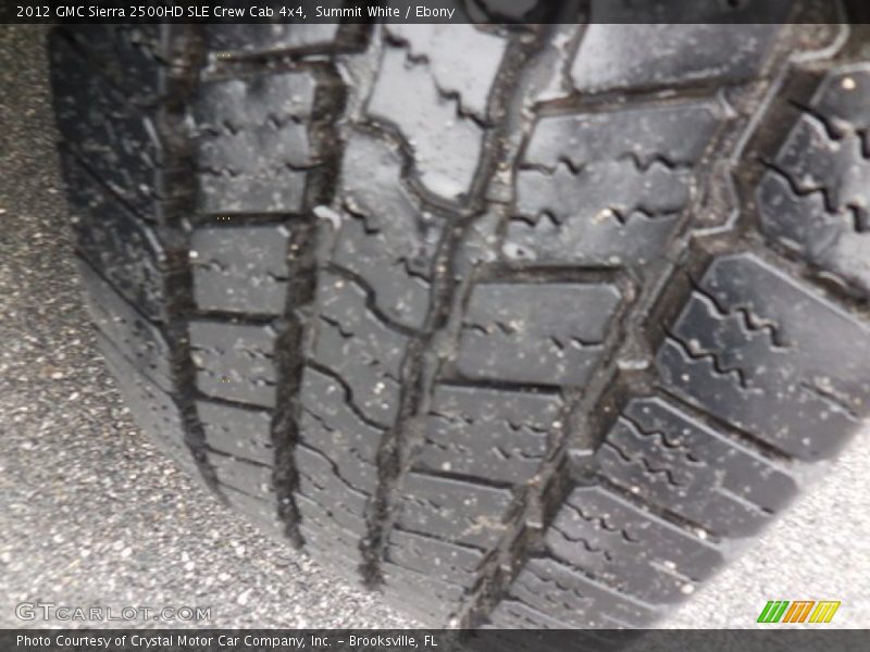 Summit White / Ebony 2012 GMC Sierra 2500HD SLE Crew Cab 4x4